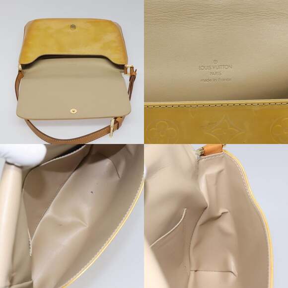 LOUIS VUITTON Monogram Vernis Thompson Street Bag Beige M91301 - Picture 11 of 12